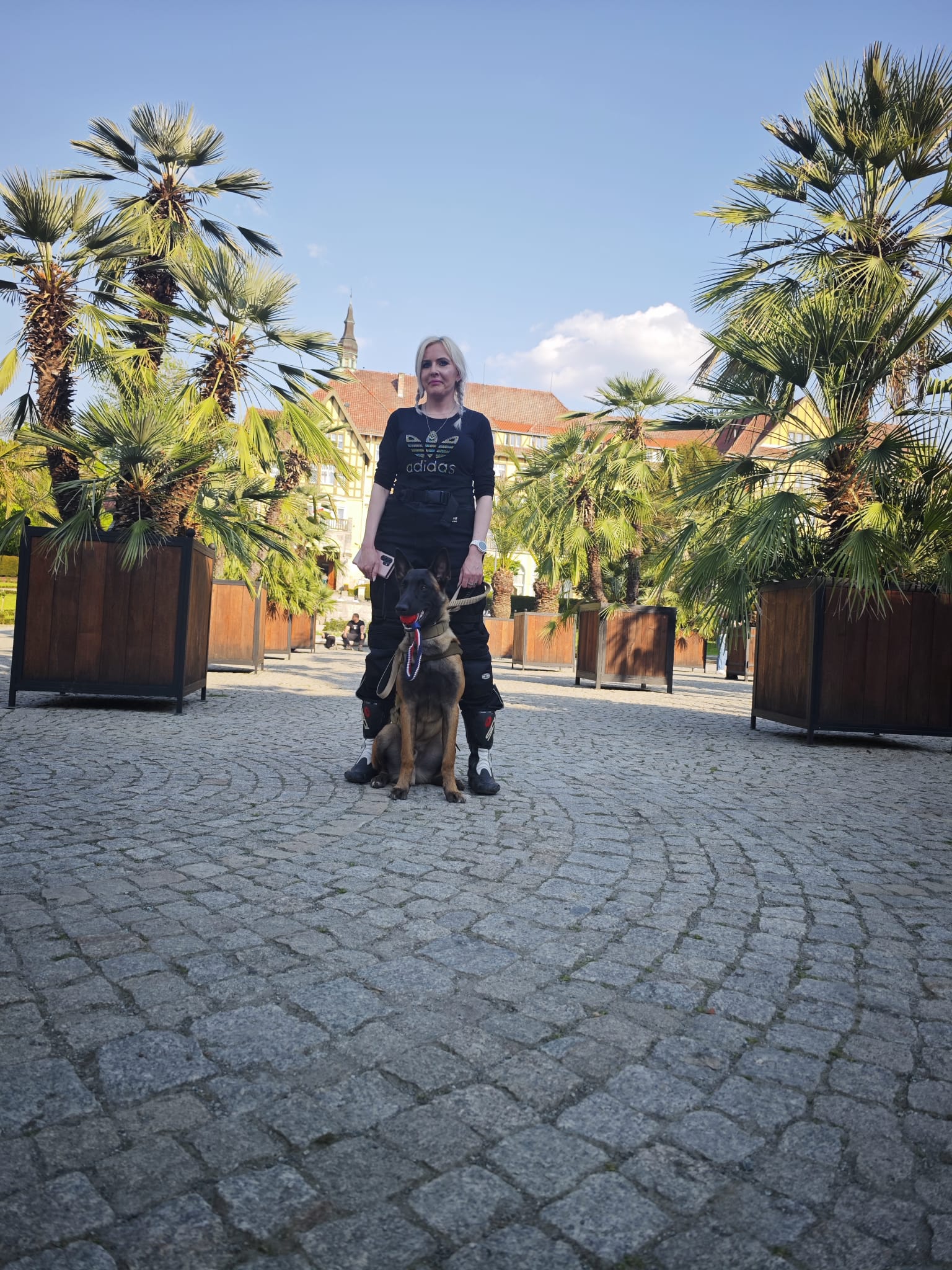 przewodniczka z psami miejsce